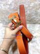 Perfect Replica High Quality Hermes Orange Leather Belt With Gold Buckle (15)_th.jpg